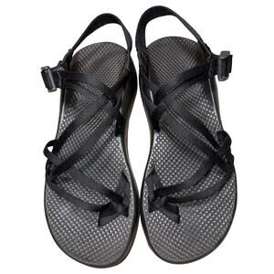 Chaco ZX/2 Dual Adjustable Straps Classic Sandals in Black    Size: 10 Women's